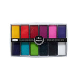 Global Colours. All You Need – Multi Colour Face & BodyArt Refillable FX Palette Sampler 12x 15g