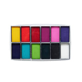 Global Colours. All You Need – Multi Colour Face & BodyArt Refillable FX Palette Sampler 12x 15g