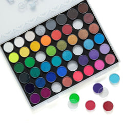 Global Colours. All You Need Grande – 48 Colour Mini Face & BodyArt FX Palette Sampler 48x 6g