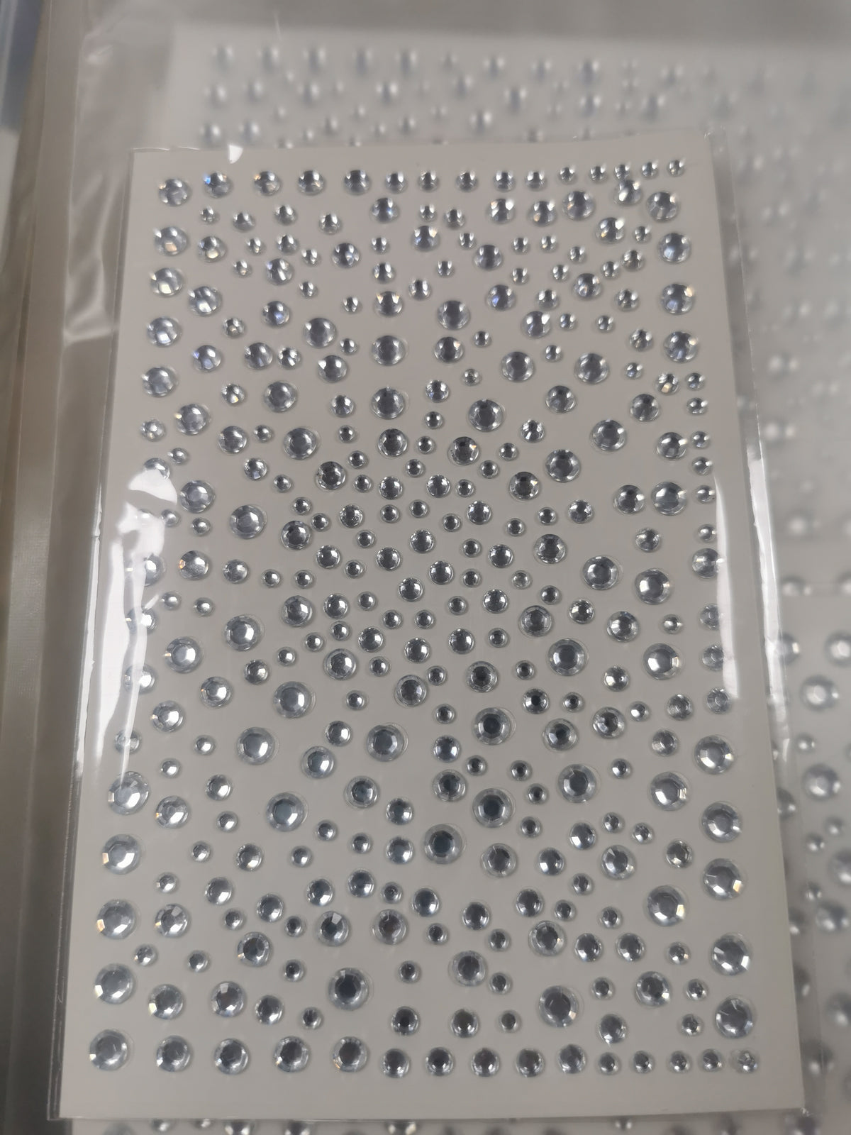 a5 Sheet of Clear Gems (10 sheets)