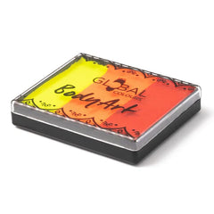 Global Colours – Brightest Tiger – 50g Split Cake Magnetic Face & BodyArt FX Paint