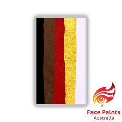 Face Paints Australia One Stroke 28g Orange Chat