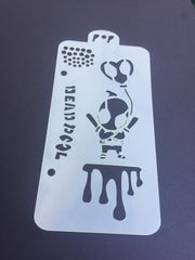 231 DeadP superhero stencil