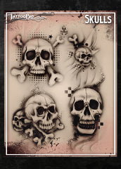 Airbrush Tattoo Pro Skulls